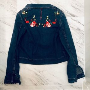 Preen Line Floral Denim Jacket